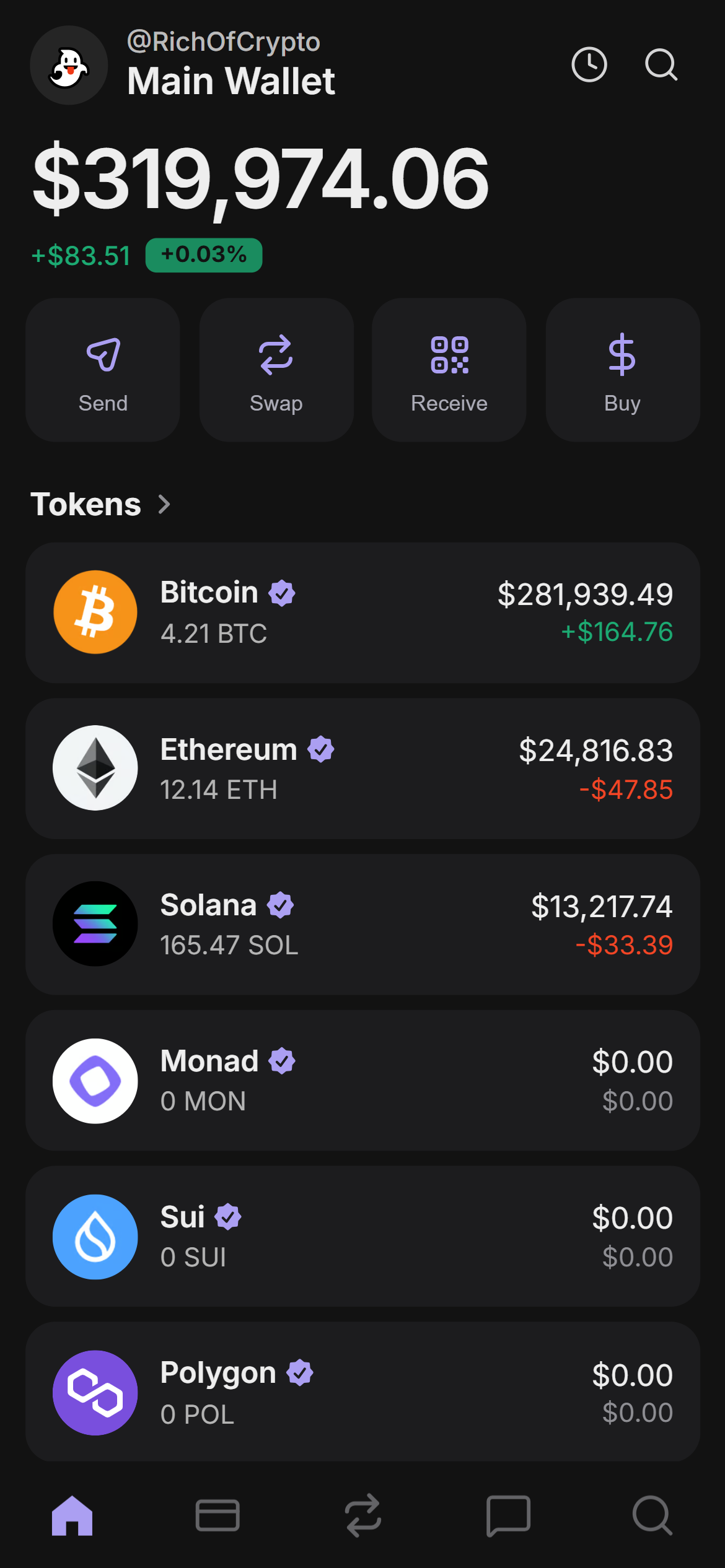 Phantom Wallet App